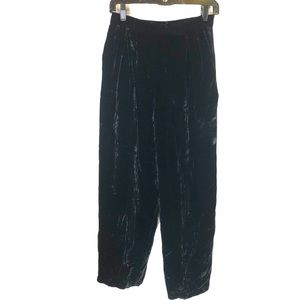 Christian Dior velvet cropped pants
